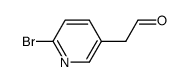 3-Pyridineacetaldehyde,6-bromo-(9CI) Structure