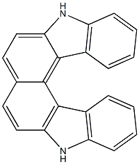 5,10-dihydrocarbazolo[3,4-c]carbazole Structure