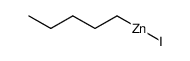 n-pentylzinc iodide Structure