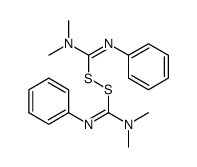 Bis-[N,N-dimethyl-N'-phenyl-guanyl]-disulfid Structure