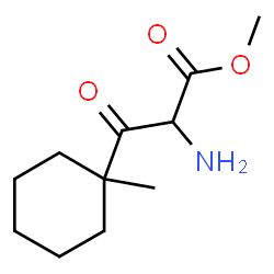 Cyclohexanepropanoic acid, alpha-amino-1-methyl-ba-oxo-, methyl ester (9CI)结构式