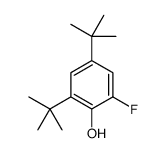 2,4-ditert-butyl-6-fluorophenol结构式