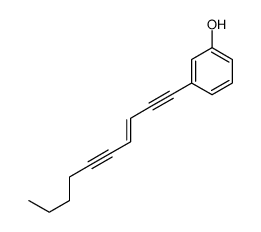 3-dec-3-en-1,5-diynylphenol结构式