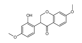 Isosativanone结构式