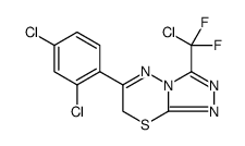 3-(CHLORO-DIFLUORO-METHYL)-6-(2,4-DICHLORO-PHENYL)-7H-[1,2,4]TRIAZOLO[3,4-B][1,3,4]THIADIAZINE picture