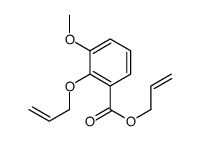 prop-2-enyl 3-methoxy-2-prop-2-enoxybenzoate Structure