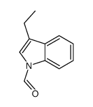 3-ethylindole-1-carbaldehyde结构式