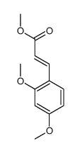 methyl 3-(2,4-dimethoxyphenyl)prop-2-enoate Structure