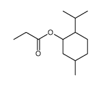 menthyl propionate Structure