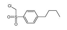 1-butyl-4-(chloromethylsulfonyl)benzene结构式