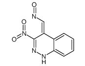 3-nitro-4-(nitrosomethylidene)-1H-cinnoline Structure