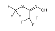 trifluoromethyl 2,2,2-trifluoro-N-hydroxyethanimidothioate Structure