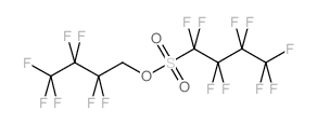 1H,1H-HEPTAFLUOROBUTYL NONAFLUOROBUTANESULFONATE Structure