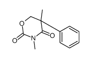 3,5-dimethyl-5-phenyl-1,3-oxazinane-2,4-dione Structure