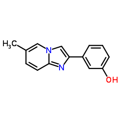 3-(6-Methylimidazo[1,2-a]pyridin-2-yl)phenol结构式