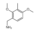 2,4-二甲氧基-3-甲基苄胺结构式