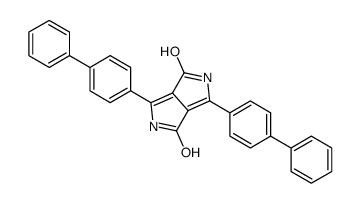 1,4-bis(4-phenylphenyl)-2,5-dihydropyrrolo[3,4-c]pyrrole-3,6-dione Structure