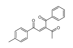 3-benzoyl-1-(4-methylphenyl)pent-2-ene-1,4-dione结构式
