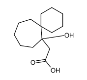 2-(12-hydroxyspiro[5.6]dodecan-12-yl)acetic acid结构式