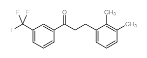 3-(2,3-DIMETHYLPHENYL)-3'-TRIFLUOROMETHYLPROPIOPHENONE结构式