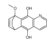 6,9-dihydro-6,9-ethanobenzo(g)quinoline-5,8-dione结构式