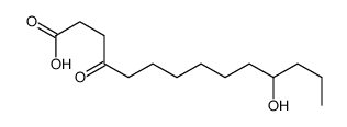 11-hydroxy-4-oxotetradecanoic acid结构式