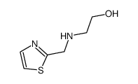 2-[(Thiazol-2-ylmethyl)-amino]-ethanol结构式