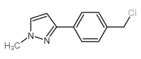 3-(4-(氯甲基)苯基)-1-甲基-1H-吡唑图片