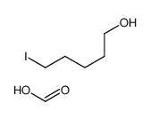formic acid,5-iodopentan-1-ol Structure