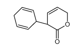 (5R)-5-cyclohexa-2,5-dien-1-yl-2,5-dihydropyran-6-one Structure