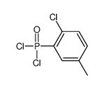 1-chloro-2-dichlorophosphoryl-4-methylbenzene Structure