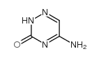 1,2,4-Triazin-3(2H)-one,5-amino-结构式