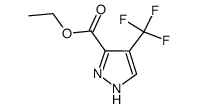 1H-PYRAZOLE-3-CARBOXYLIC ACID, 4-(TRIFLUOROMETHYL)-, ETHYL ESTER structure