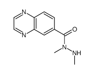 N,N'-dimethylquinoxaline-6-carbohydrazide结构式