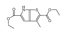 diethyl 3-methyl-6H-thieno[2,3-b]pyrrole-2,5-dicarboxylate Structure