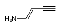 but-1-en-3-yn-1-amine Structure