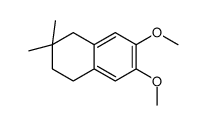 6,7-dimethoxy-3,3-dimethyl-2,4-dihydro-1H-naphthalene Structure