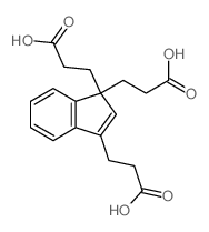 3-[1,3-bis(2-carboxyethyl)inden-1-yl]propanoic acid picture