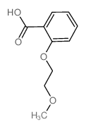 2-(2-Methoxyethoxy)benzoic acid结构式