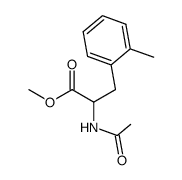 methyl 2-acetamido-3-o-tolylpropanoate Structure