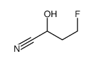 4-fluoro-2-hydroxybutanenitrile Structure