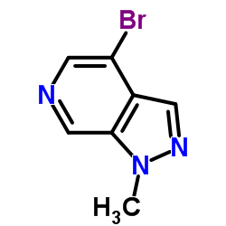 4-Bromo-1-methyl-1H-pyrazolo[3,4-c]pyridine Structure