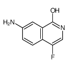 7-amino-4-fluoro-2H-isoquinolin-1-one结构式