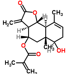 8α-Methacryloyloxybalchanin Structure