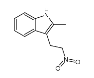 2-Methyl-3-(2-nitroethyl)-1H-indole结构式