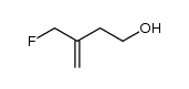 3(fluoromethyl)-3-buten-1-ol结构式