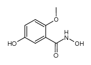 N,5-dihydroxy-2-methoxybenzamide Structure