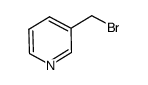 3-(bromomethyl)-pyridine结构式