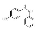 4-(2-phenylhydrazinyl)phenol Structure