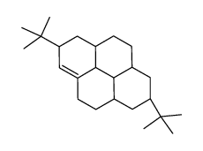 2,7-ditert-butyl-1,2,3,3a,4,5,5a,6,7,9,10,10a,10b,10c-tetradecahydropyrene结构式